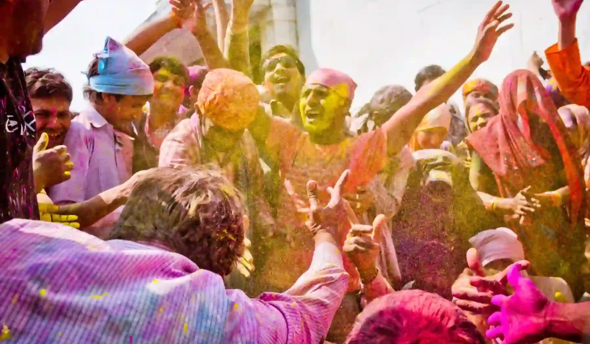 Holi Festival Group Picture Sundarban Gangchil